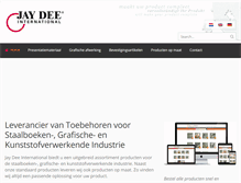 Tablet Screenshot of jaydee.com